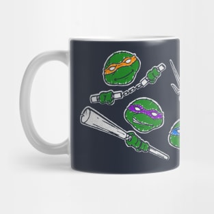 Ninja Doodles (Color) Mug